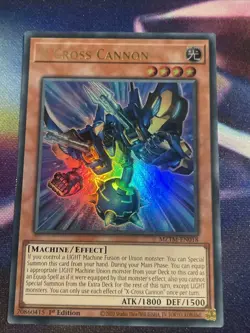 Yu-Gi-Oh! TCG X-Cross Cannon MZTM-EN018 Ultra Rare NM/M - Image 1