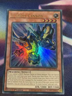 Yu-Gi-Oh! TCG X-Cross Cannon MZTM-EN018 Ultra Rare NM/M - Image 4
