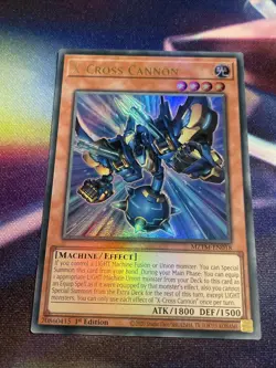 Yu-Gi-Oh! TCG X-Cross Cannon MZTM-EN018 Ultra Rare NM/M - Image 5
