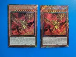 Yugioh EUROPRINT The Winged Dragon of Ra Yugioh RA03-EN137 Platinum Secret Rare - Image 2