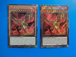 Yugioh EUROPRINT The Winged Dragon of Ra Yugioh RA03-EN137 Platinum Secret Rare - Image 4