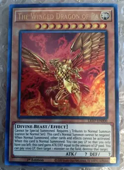 The Winged Dragon of Ra - LED7-EN000 - Ultra Rare - Alternate Art - NM - Yugioh - Image 1
