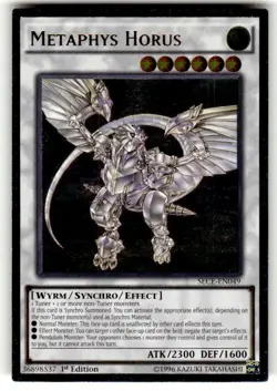 Yugioh Metaphys Horus SECE-EN049 Ultimate Rare 1st Ed NM - Image 1