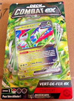 POKEMON TCG IRON LEAVES EX BATTLE DECK  -May be Cards Missing - UNCHECKED - Image 1