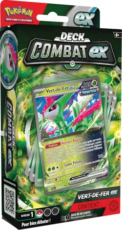 POKEMON TCG IRON LEAVES EX BATTLE DECK  -May be Cards Missing - UNCHECKED - Image 2