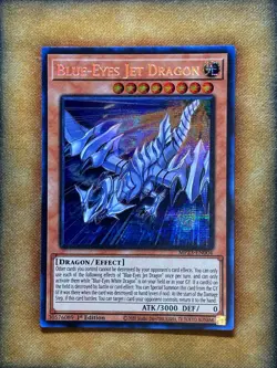 Yugioh Blue-Eyes Jet Dragon MP23-EN004 Secret Rare 1st Ed NM - Image 2