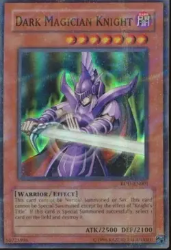 Dark Magician Knight - ROD-EN001 - Parallel Rare NM Video Game Yugioh Promo - Image 2