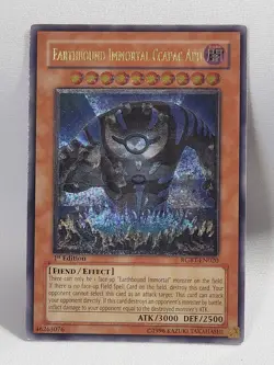 YuGiOh Earthbound Immortal CCAPAC Apu RGBT-EN020 Ultimate Rare 1st Edition LP - Image 11