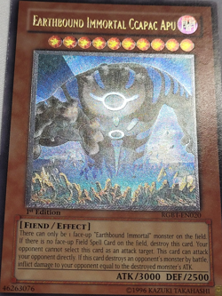 YuGiOh Earthbound Immortal CCAPAC Apu RGBT-EN020 Ultimate Rare 1st Edition LP - Image 15