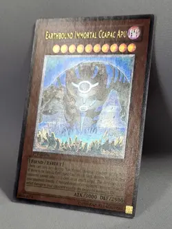 YuGiOh Earthbound Immortal CCAPAC Apu RGBT-EN020 Ultimate Rare 1st Edition LP - Image 2