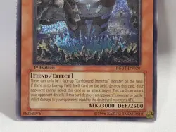 YuGiOh Earthbound Immortal CCAPAC Apu RGBT-EN020 Ultimate Rare 1st Edition LP - Image 4