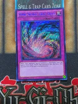 Yugioh Time-Space Trap Hole MP15-EN119 Secret Rare 1st Ed NM - Image 1