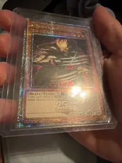 2024 Yugioh Quarter Century Bonanza X-Saber Airbellum QC Secret #RA03-EN221 - Image 2
