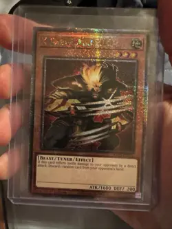 2024 Yugioh Quarter Century Bonanza X-Saber Airbellum QC Secret #RA03-EN221 - Image 4