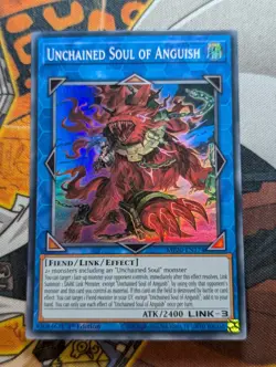 Yugioh Unchained Soul of Anguish MP20-EN174 Super Rare 1st Edition NM - Image 1