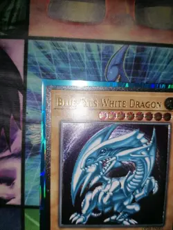 YU-GI-OH! Blue Eyes White Dragon Ultimate Rare Op28 En-001 Euro Print 2 - Image 2