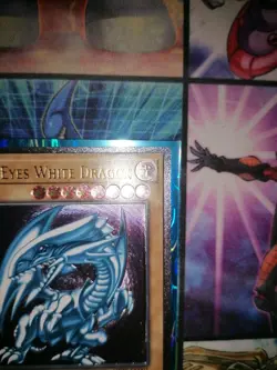 YU-GI-OH! Blue Eyes White Dragon Ultimate Rare Op28 En-001 Euro Print 2 - Image 3