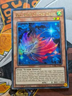 Yugioh Zep, Ruby of the Ghoti DABL-EN085 Ultra Rare 1st Edition NM - Image 2