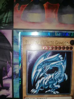 YU-GI-OH! Blue Eyes White Dragon Ultimate Rare Op28 En-001 Euro print 1 - Image 13