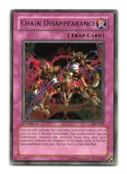 Chain Disappearance - IOC-052 1st Edition Rare - YuGiOh-LP - Image 2