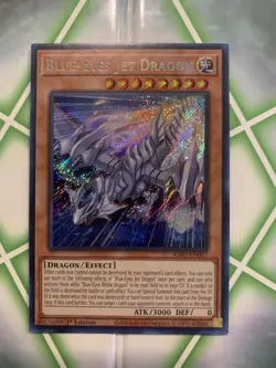 x1 Blue-Eyes Jet Dragon - RA02-EN017 - Secret Rare - 1st Edition Yu-Gi-Oh! M/NM - Image 1