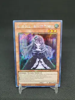Ghost Belle & Haunted Mansion RA01-EN011 Platinum Secret Rare 1st Ed NM Yugioh - Image 3