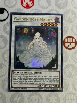 Garden Rose Maiden - LED4-EN023 - Ultra Rare (NM) - Yugioh - Image 1