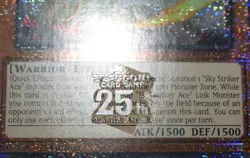 Yu-Gi-Oh Sky Striker Ace - Raye  Quarter Century Secret Rare RA04-EN026 New Art - Image 6
