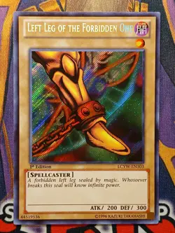 YUGIOH • EXODIA THE FORBIDDEN ONE • SET • SECRET RARE • LCYW • 1st EDITION • NM! - Image 10