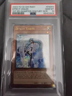 Effect Veiler (Quarter Century Secret Rare) RA01-EN003 25th Anniversary Rarity Collection 1st Edition - Image 6