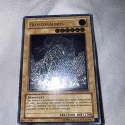 Frostosaurus - STON-EN002 - Ultimate Rare - Unlimited Edition Lightly Yugioh - Image 2