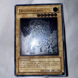 Frostosaurus - STON-EN002 - Ultimate Rare - Unlimited Edition Lightly Yugioh - Image 5