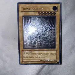 Frostosaurus - STON-EN002 - Ultimate Rare - Unlimited Edition Lightly Yugioh - Image 7