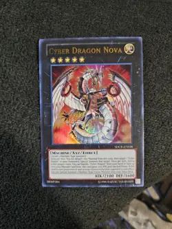 YuGiOh Cyber Dragon Nova Ultra Rare SDCR-EN038 - Image 3