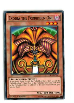 Yu-Gi-Oh! Exodia the Forbidden One LDK2-ENY04 1st Edition - LP-NM - Image 3