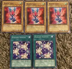 Harpie Lady 3x Playset Lot Yu-Gi-Oh! TCG Retro Pack 2024 - Image 2