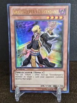 Gravekeeper’s Descendant Yugioh 1st Edition LCYW-en192 Ultra Rare NM - Image 3