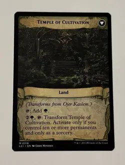 MTG Ojer Kaslem, Deepest Growth (Showcase) The Lost Caverns of Ixalan NM - Image 2