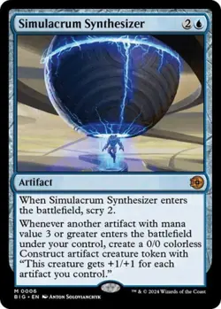 Simulacrum Synthesizer - Light Play MTG - Image 1