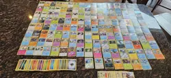 308 Pokemon Card Lot, 2017, Regular, Shiny, Trainers, & Energy Assortment - Image 1