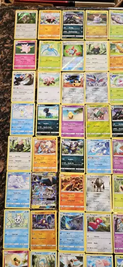 308 Pokemon Card Lot, 2017, Regular, Shiny, Trainers, & Energy Assortment - Image 10