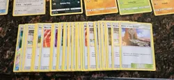 308 Pokemon Card Lot, 2017, Regular, Shiny, Trainers, & Energy Assortment - Image 12