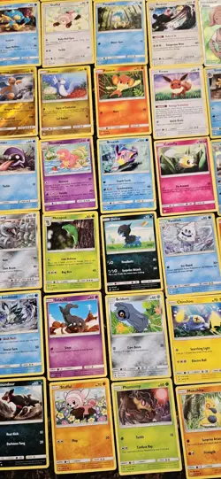 308 Pokemon Card Lot, 2017, Regular, Shiny, Trainers, & Energy Assortment - Image 4