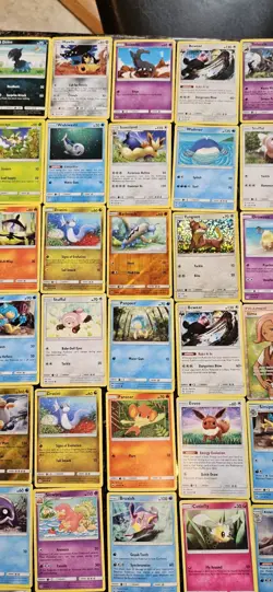 308 Pokemon Card Lot, 2017, Regular, Shiny, Trainers, & Energy Assortment - Image 5