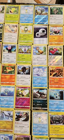 308 Pokemon Card Lot, 2017, Regular, Shiny, Trainers, & Energy Assortment - Image 6