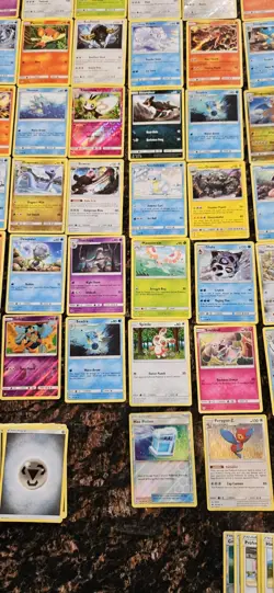 308 Pokemon Card Lot, 2017, Regular, Shiny, Trainers, & Energy Assortment - Image 7
