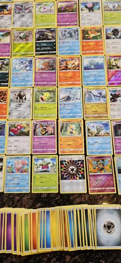 308 Pokemon Card Lot, 2017, Regular, Shiny, Trainers, & Energy Assortment - Image 8