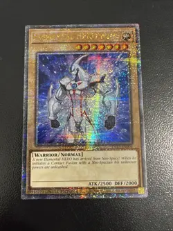 YUGIOH Elemental HERO Neos TN23-EN006 Quarter Century QCR 25th Anniversary NM - Image 1