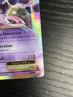 Pokemon TCG Mewtwo EX 52/108 Evolutions Holo Rare Card Nintendo 2016 NM - Image 5