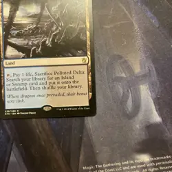 MTG Polluted Delta Khans of Tarkir LP Magic The Gathering - Image 4